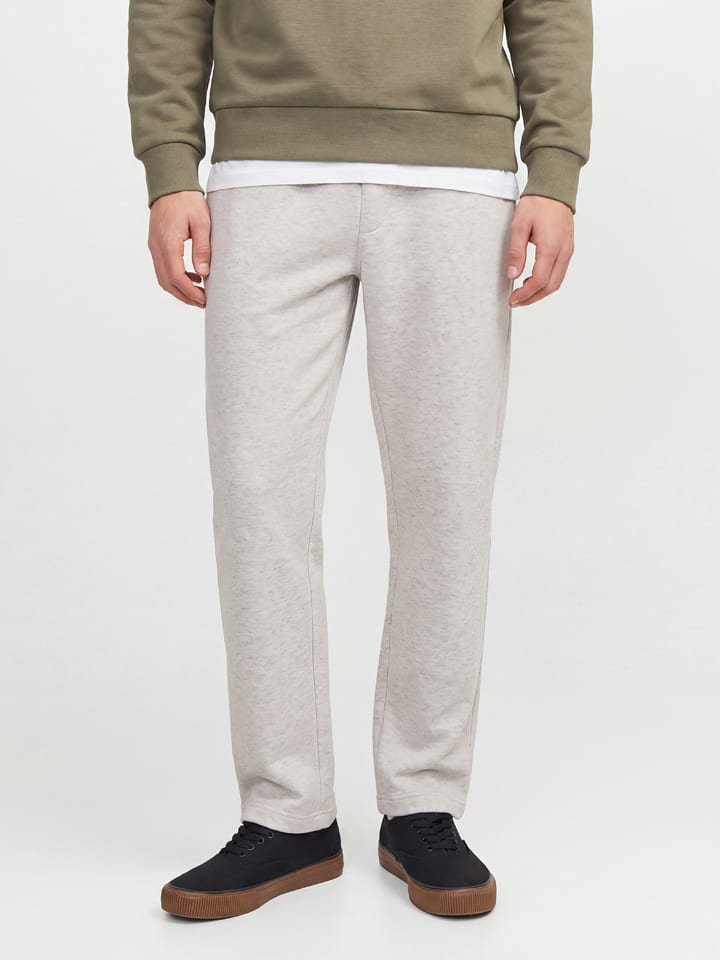 Jack & Jones Spodnie dresowe w kolorze szarym
