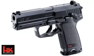 Licencjonowany Pistolet Heckler&Koch USP ASG na Kulki Gumowe/Kompozytowe/Aluminiowe 6mm (napęd Co2). - Karabiny ASG - miniaturka - grafika 1