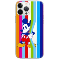Etui i futerały do telefonów - Etui Disney dedykowane do Iphone 12 Mini, wzór: Mickey 026 Etui częściowo przeźroczyste, oryginalne i oficjalnie licencjonowane - miniaturka - grafika 1
