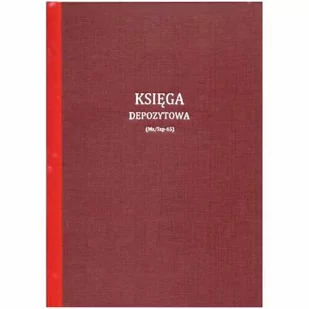 Księga depozytowa / szpitalna [Mz/Szp-65] - Druki akcydensowe - miniaturka - grafika 1