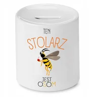 Skarbonki - Skarbonka Dla Producenta na Urodziny na Prezent z Nadrukiem ze Zdjęciem + Opakowanie na prezent (wzór 02) - miniaturka - grafika 1