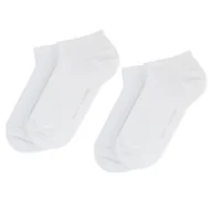 Skarpetki damskie - Tommy Hilfiger Zestaw 2 par niskich skarpet damskich Basic Canoodle 343024001 White 300 - miniaturka - grafika 1
