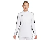 Koszulki i topy damskie - Nike Soccer Drill Top W Nk Df Acd23 Dril Top, biały/czarny/czarny, DR1354-100, S - miniaturka - grafika 1