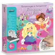 Zabawki kreatywne - Stempelki piankowe Księżniczki i Wróżki, Crea Lign - miniaturka - grafika 1