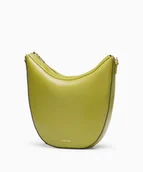 Torebki damskie - PUCCINI Torebka damska w kształcie rogala oliwkowa - miniaturka - grafika 1