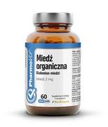 Witaminy i minerały - Pharmovit Miedź organiczna 2 mg 60 kaps Vcaps 754D-73043 - miniaturka - grafika 1