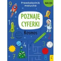Foksal Przedszkolnik malucha Poznaję cyferki Kosmos - Edukacja przedszkolna - miniaturka - grafika 1