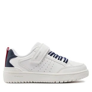 Sneakersy Geox J Washiba Boy J45LQA 05411 C0899 S Biały - Buty dla chłopców - miniaturka - grafika 1