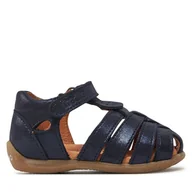 Buty dla dziewczynek - Sandały Froddo Carte Girly G2150191-7 M Niebieski - miniaturka - grafika 1
