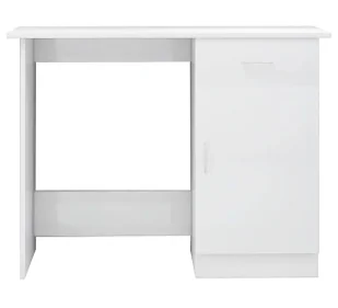 Elior Biurko z szafką w kolorze białym B7-F26 - Biurka Elior Biurko z szafką w kolorze białym B7-F26 - Biurka - miniaturka - grafika 1