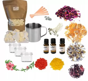 Prezent Dla Niej Zestaw Do Robienia Świec Sojowych - Świece Prezent Dla Niej Zestaw Do Robienia Świec Sojowych - Świece - miniaturka - grafika 1