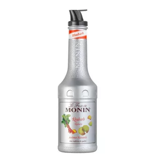 Monin Puree Rabarbar 1 l 2743 - Syropy i koncentraty owocowe - miniaturka - grafika 1