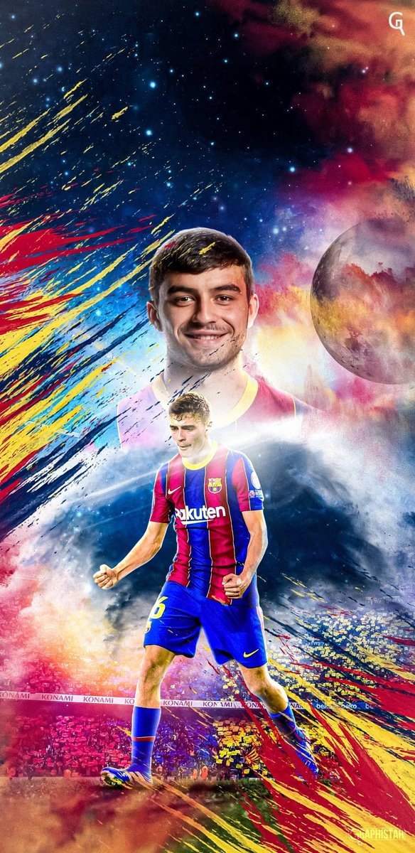 PODKŁADKA POD MYSZ Nadruk 22x18 cm Pedri Fc Barcelona Barca Tekst Prezent