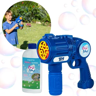 Bańki mydlane pistolet, maszynka do baniek + płyn 400ml - Bańki mydlane - miniaturka - grafika 1