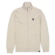 Swetry męskie - Garcia Męski kardigan sweter z dzianiny, Cream Melee, L - miniaturka - grafika 1