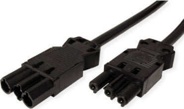 Kabel zasilający Bachmann Przedłużacz BACHMANN GST18-3 męski/żeński, czarny, 1,5 m