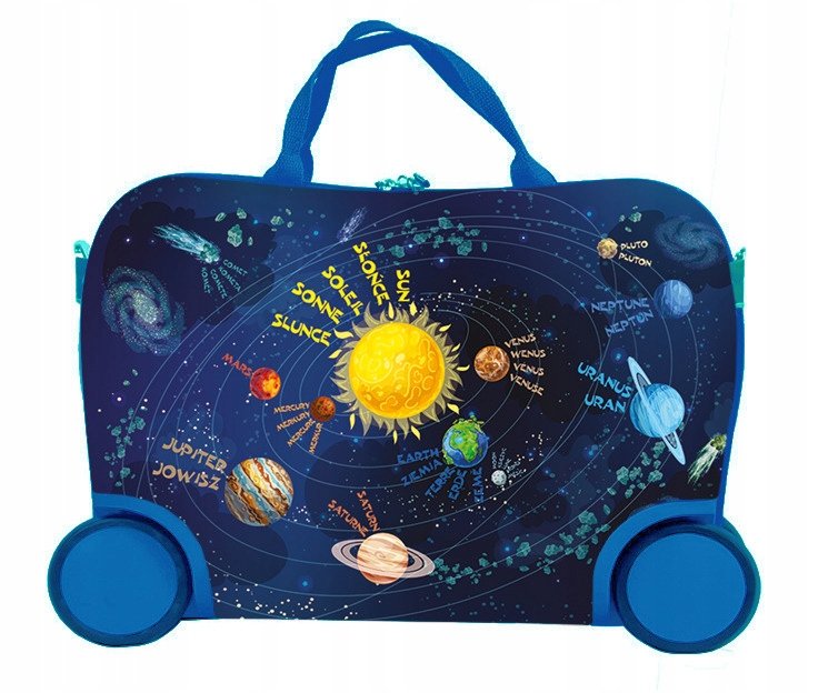 Jeżdżąca Walizka Podróżna - Kosmos - Kosmiczna Kolekcja