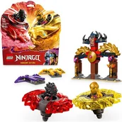 Klocki - LEGO 71826 NINJAGO Smocze Spinjitzu — zestaw bitewny - miniaturka - grafika 1
