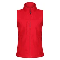 Kamizelki damskie - Regatta Professional Damska Kamizelka Softshell Flux Czerwony, Rozmiar: 46 - miniaturka - grafika 1