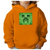 Bluzy dla dziewczynek - BLUZA DZIECIĘCA MINECRAFT 110-116 DLA DZIEWCZYNKI CHŁOPCA PREZENT - miniaturka - grafika 1