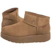 Botki damskie - Botki Keep Cozy Chestnut 169143/CSNT (SK283-b) Skechers - miniaturka - grafika 1