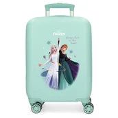 Walizki - Joumma Disney Kraina lodu Zawsze blisko serca Walizka kabinowa niebieska 33 x 50 x 20 cm sztywne zapięcie szyfrowe z boku ABS 28,4 kg 2 kg 4 podwójne koła bagaż ręczny, Niebieski, walizka kabinowa - miniaturka - grafika 1