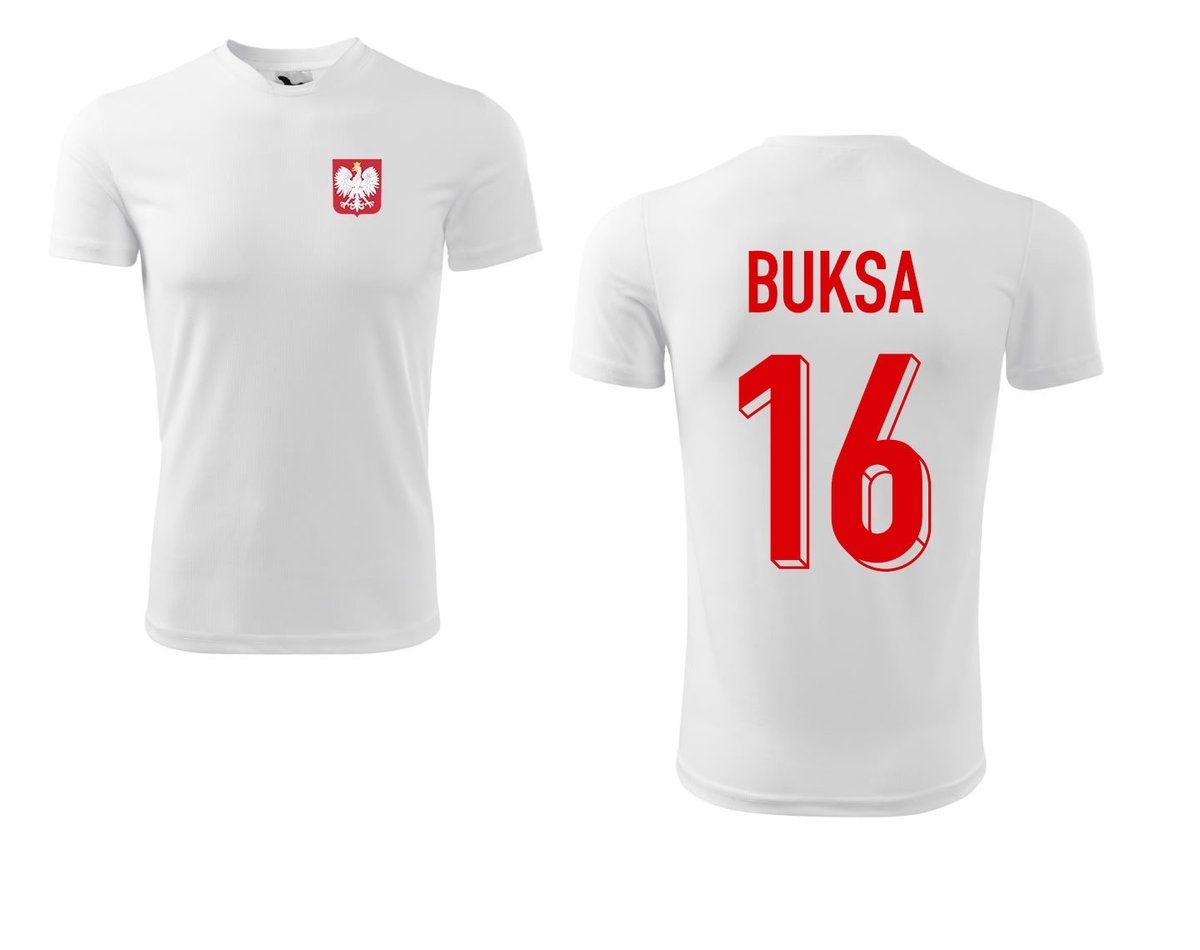 Treningowa Koszulka POLSKA BUKSA 16 jr