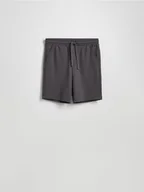 Spodenki męskie - Reserved - Dresowe szorty regular fit - ciemnoszary - miniaturka - grafika 1