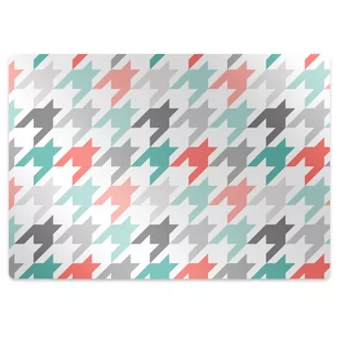 Mata pod fotel ochrona paneli Kolorowa pipetka 100x70 cm - Podnóżki, podpórki, podkładki - miniaturka - grafika 1