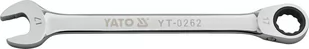 Yato Klucz płasko oczkowy z grzechotką, non-slip15 mm YT-0260 - Klucze i nasadki - miniaturka - grafika 1