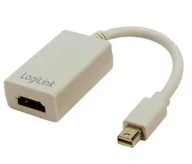 Adaptery i przejściówki - Logilink Adapter Mini Display Port do HDMI CV0036 - miniaturka - grafika 1