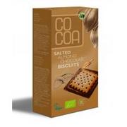 Ciastka - COCOA HERBATNIKI Z CZEKOLADĄ MIGDAŁOWĄ Z SOLĄ BIO 95 g - COCOA BP-5902565213695 - miniaturka - grafika 1