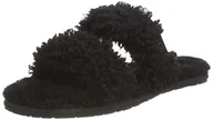 Kapcie damskie - UGG Maxi Curly Scuffetta damskie kapcie domowe, czarny, 42 EU - miniaturka - grafika 1