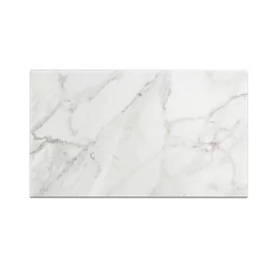 Szklana deska kuchenna HOMEPRINT Naturalny biały marmur 60x52 cm - Deski do krojenia - miniaturka - grafika 1