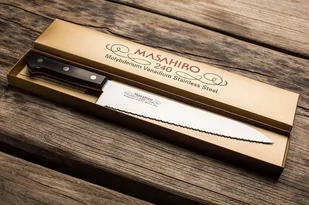 Masahiro Nóż BWH Chef Wave Edge 240mm [14042] uniwersalny 1957 - Noże kuchenne - miniaturka - grafika 1