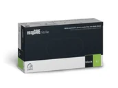 Rękawiczki jednorazowe - Rękawiczki easyCare Nitrylowe Bezpudrowe BLACK 100szt L - miniaturka - grafika 1