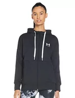 Bluzy damskie - Under Armour Rival Fleece FZ Hoodie - miniaturka - grafika 1
