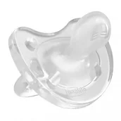 Smoczki uspokajające - Chicco Smoczek do uspokajania Physio Soft silikon bezbarwny 0m+ 180801 - miniaturka - grafika 1