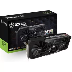 INNO3D GeForce RTX 4070 iChill X3 12GB DLSS 3 C40703-126XX-186148H - Karty graficzne - miniaturka - grafika 1