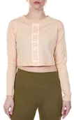 Bluzki damskie - BLUZKA NIKE SPORTSWEAR CROP TOP DŁUGI RĘKAW XXL CK4386268 - miniaturka - grafika 1