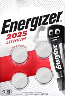 Energizer Ogniwo guzikowe CR 2025 Lit CR2025 163 mAh 3 V 4 szt - Baterie i akcesoria - miniaturka - grafika 4