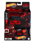 Zabawki zdalnie sterowane - Hot Wheels, Pojazd RC Hot Wheels Batmobile 1:64 - miniaturka - grafika 1