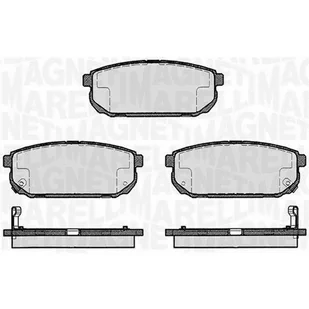 Klocki hamulcowe - komplet MAGNETI MARELLI 363916060448 - Klocki hamulcowe - miniaturka - grafika 1