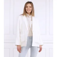 Marynarki i żakiety damskie - Tommy Hilfiger Lniana marynarka CASUAL LINEN SB BLAZER | Regular Fit - miniaturka - grafika 1