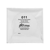 Struny gitarowe  - GHS BOOMERS pojedynczy sznur do gitary elektrycznej - zwykła stal - 011 - miniaturka - grafika 1