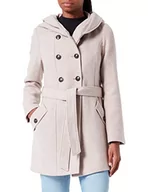 Płaszcze damskie - s.Oliver Women's 120.12.208.16.151.2120972 płaszcz z długim rękawem, beżowy melanż, 48 - miniaturka - grafika 1