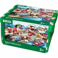 Klocki - Brio Deluxe Railway Set 33052 - miniaturka - grafika 1