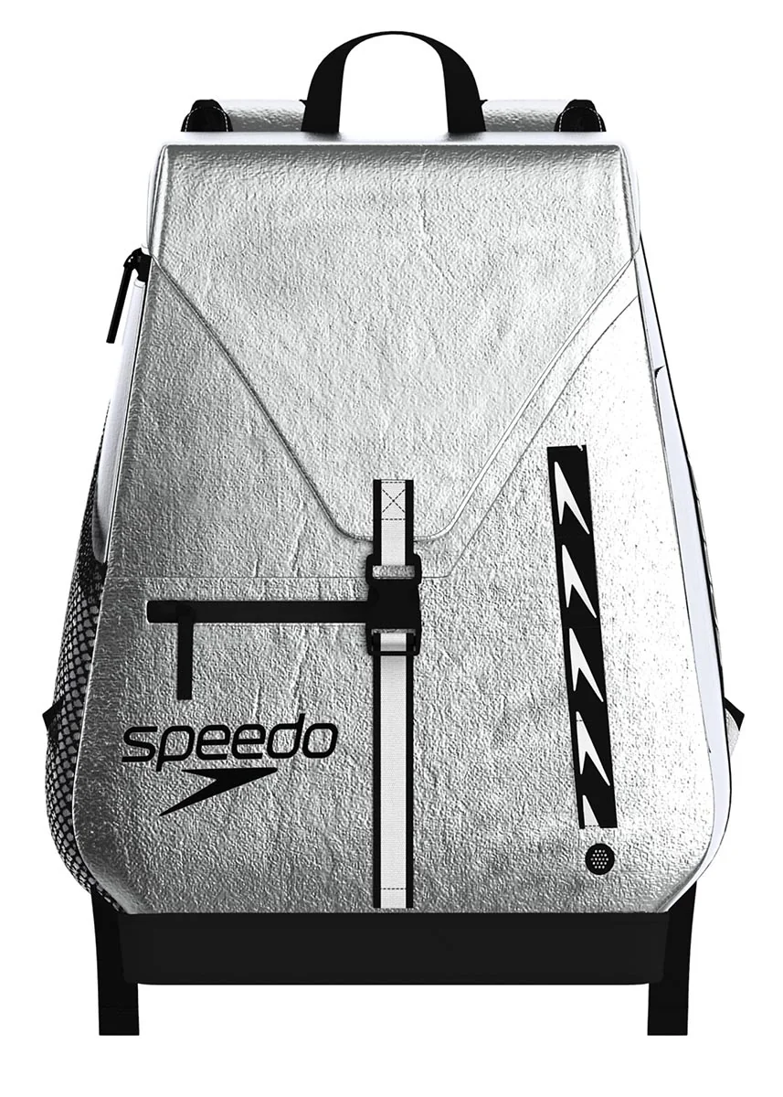Plecak sportowy Speedo Team Bag 35L LTD srebrny