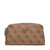 Kosmetyczki, organizery i kuferki - Kosmetyczka Guess PW7514 P5273 Beżowy - miniaturka - grafika 1