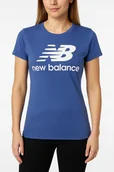 Koszulki i topy damskie - T-shirt damski okrągły dekolt New Balance rozmiar S - miniaturka - grafika 1